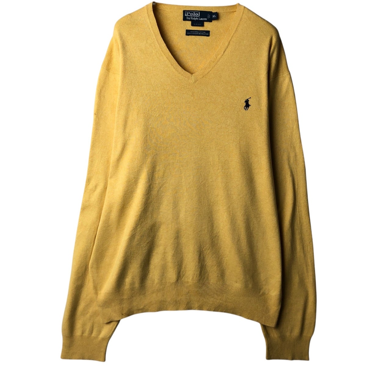 古着 ラルフローレン Ralph Lauren POLO by Ralph Lauren Vネック