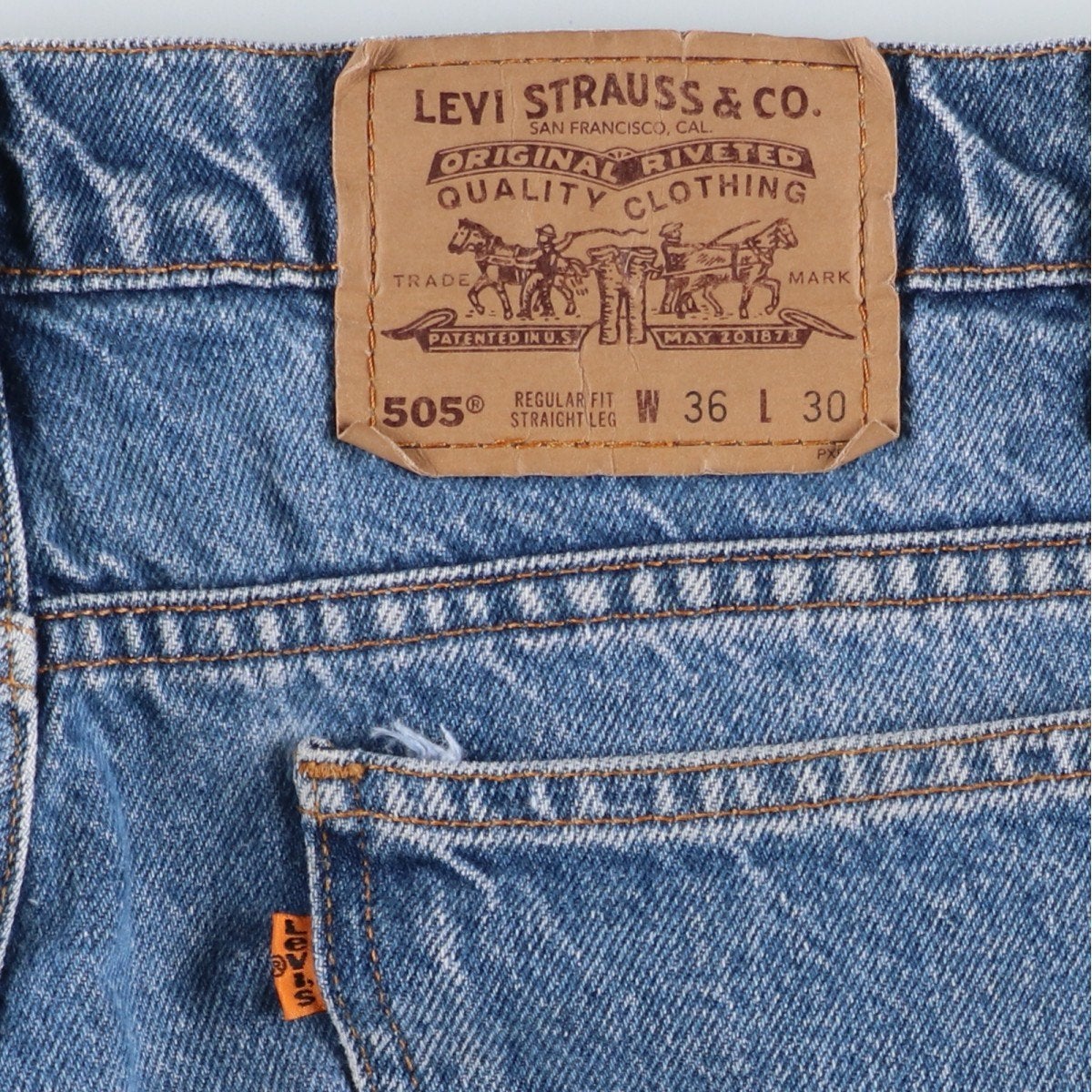 古着 90年代 リーバイス Levis 40505-0215 REGULAR FIT STRAIGHT LEG