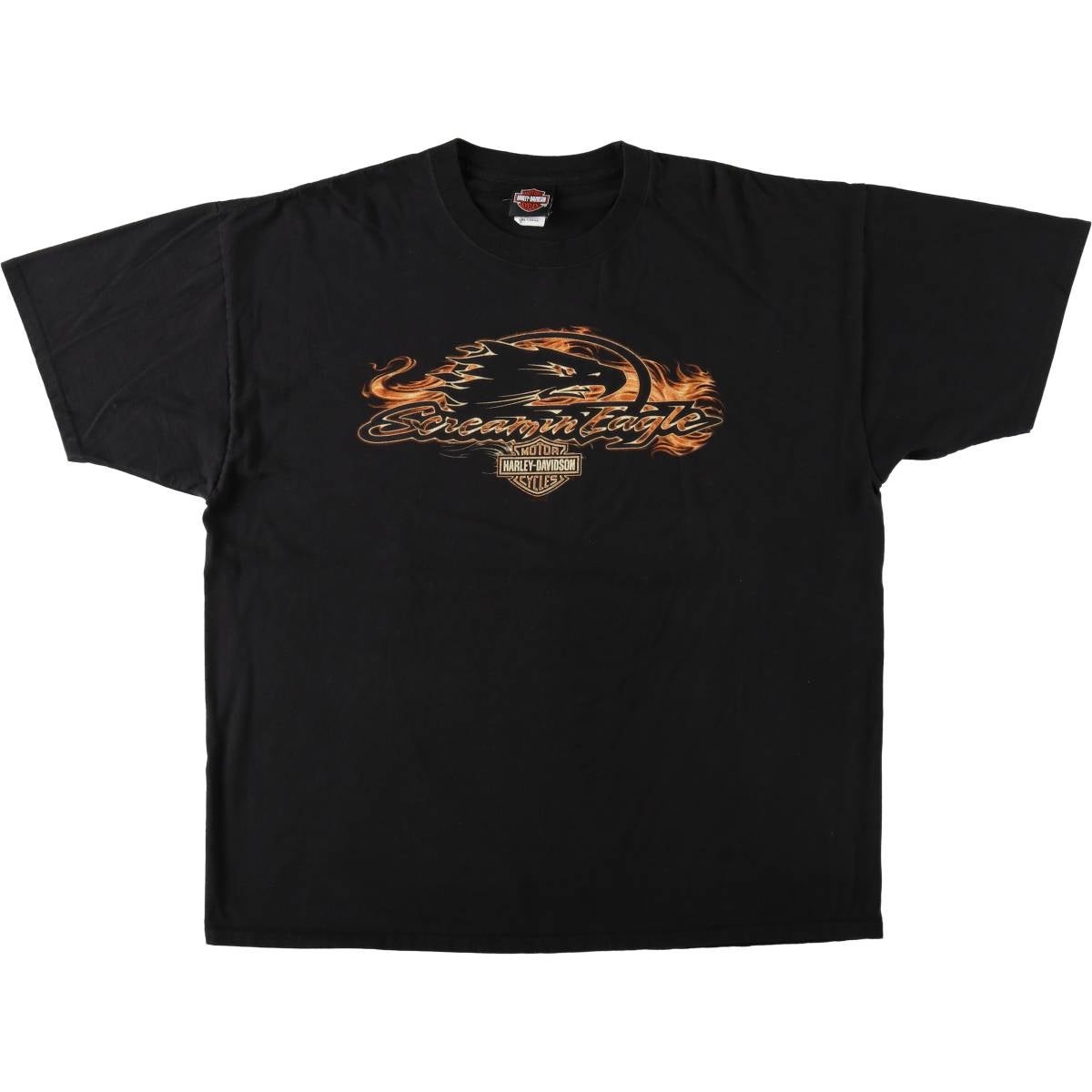 古着 ハーレーダビッドソン Harley-Davidson 鷲柄 イーグル柄