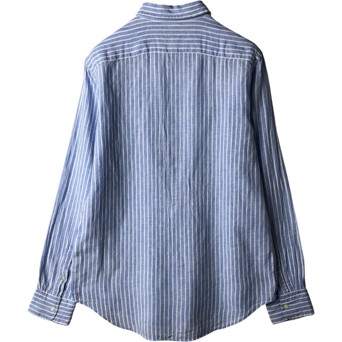 古着 ラルフローレン Ralph Lauren RELAXED FIT ストライプ柄 長袖