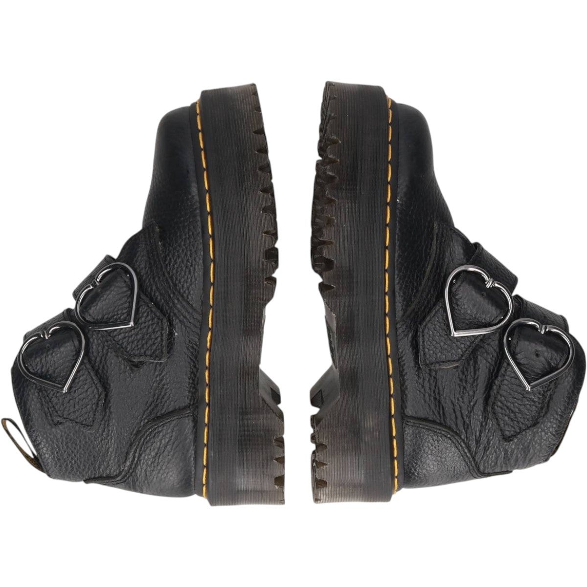 古着 ドクターマーチン Dr.Martens DEVON HEART 厚底 ショートブーツ 3