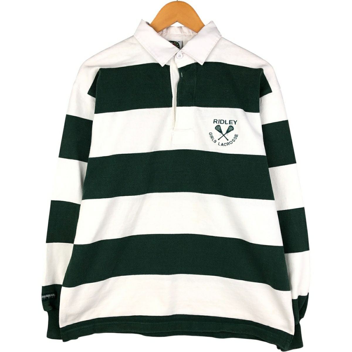 古着 90～00年代 バーバリアン BARBARIAN ボーダー柄 長袖 ラガー