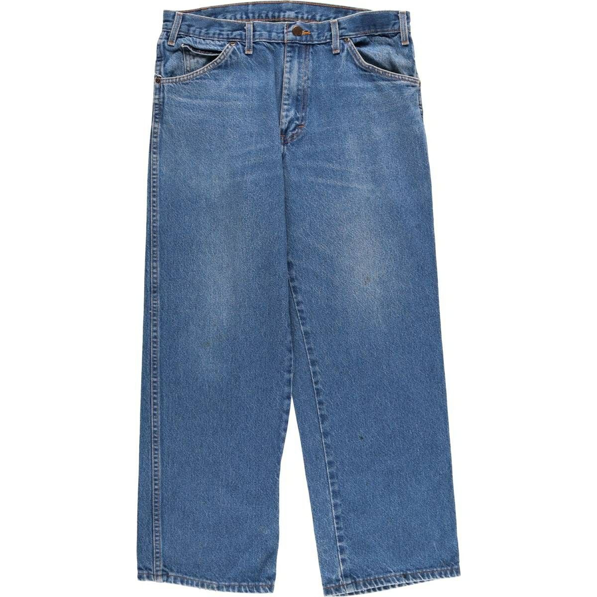 古着 ディッキーズ Dickies ブラックデニム テーパードデニムパンツ
