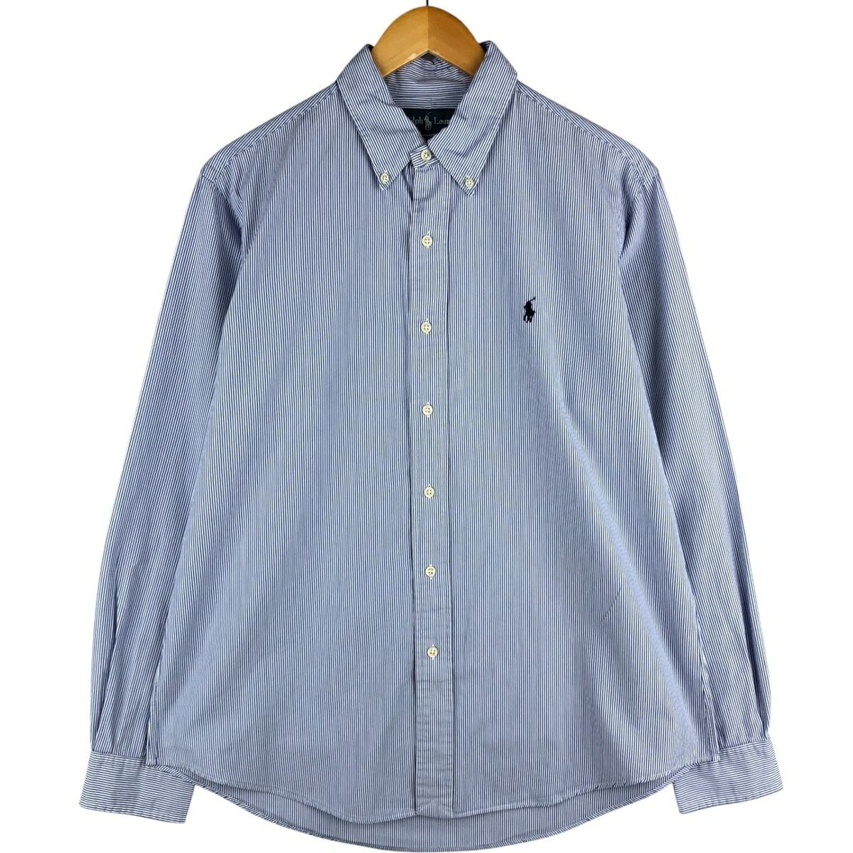 古着 ラルフローレン Ralph Lauren CUSTOM FIT 長袖 シャンブレー