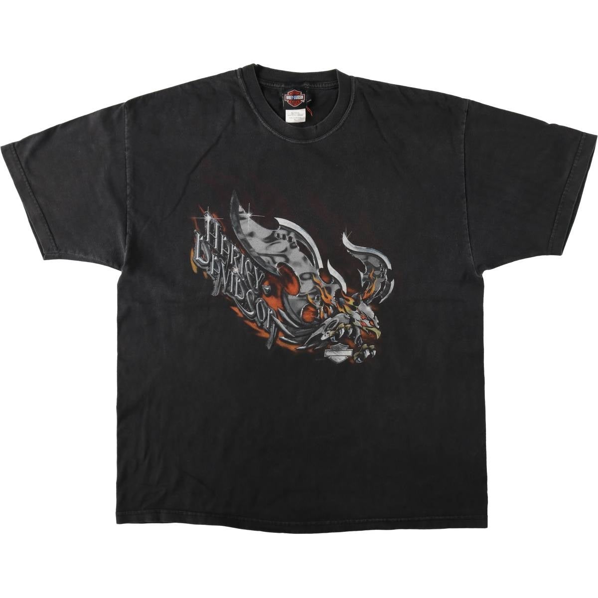 古着 00年代 ハーレーダビッドソン Harley-Davidson Hanes BEEFY-T