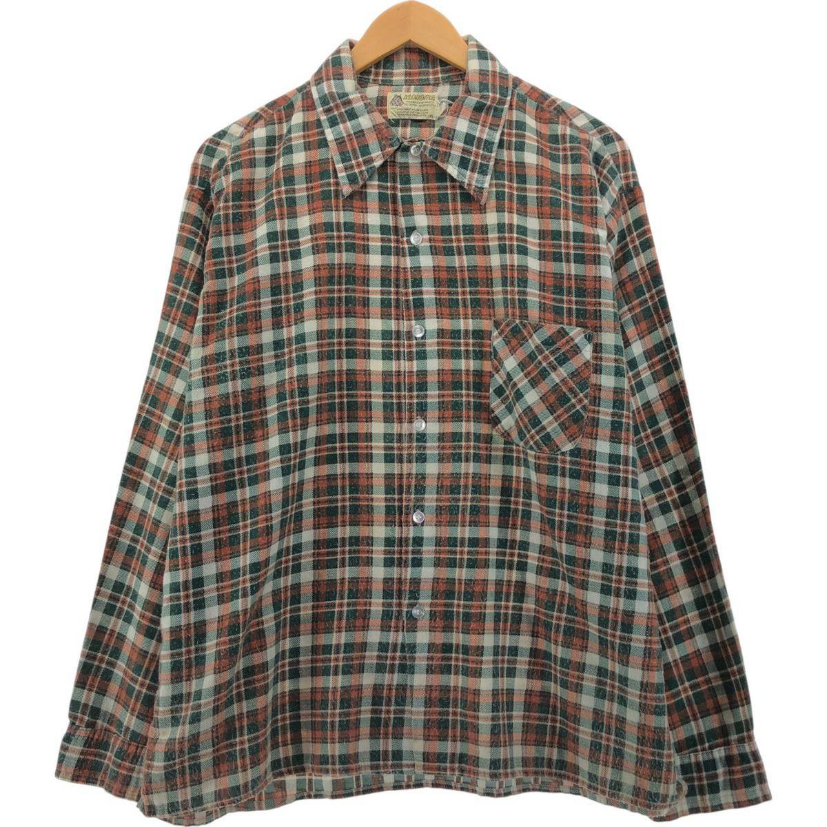 古着 カンタベリー CANTERBURY ボーダー柄 長袖 ラガーシャツ メンズL