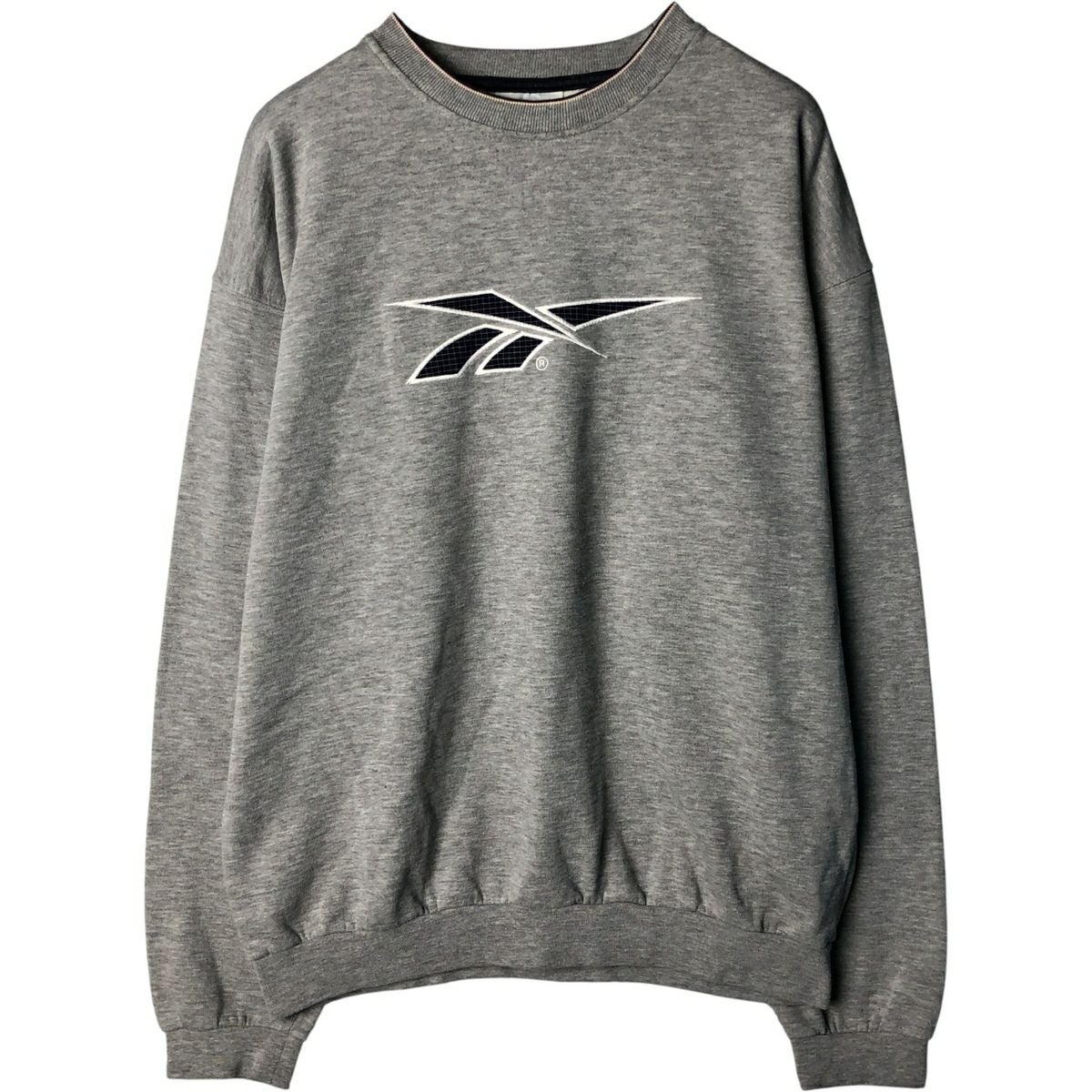 古着 00年代 リーボック Reebok ロゴスウェットシャツ トレーナー
