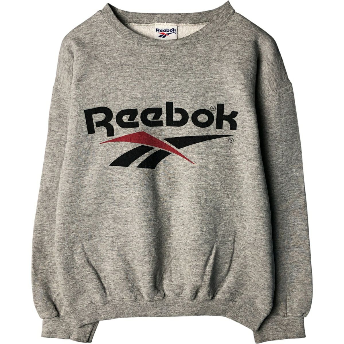 古着 90年代 リーボック Reebok ロゴスウェットシャツ トレーナー USA