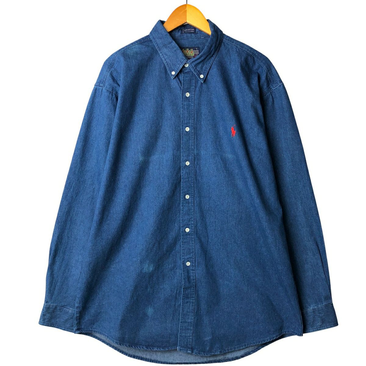 古着 リーバイス Levis 長袖 デニムシャツ メンズM相当 /eaa590955