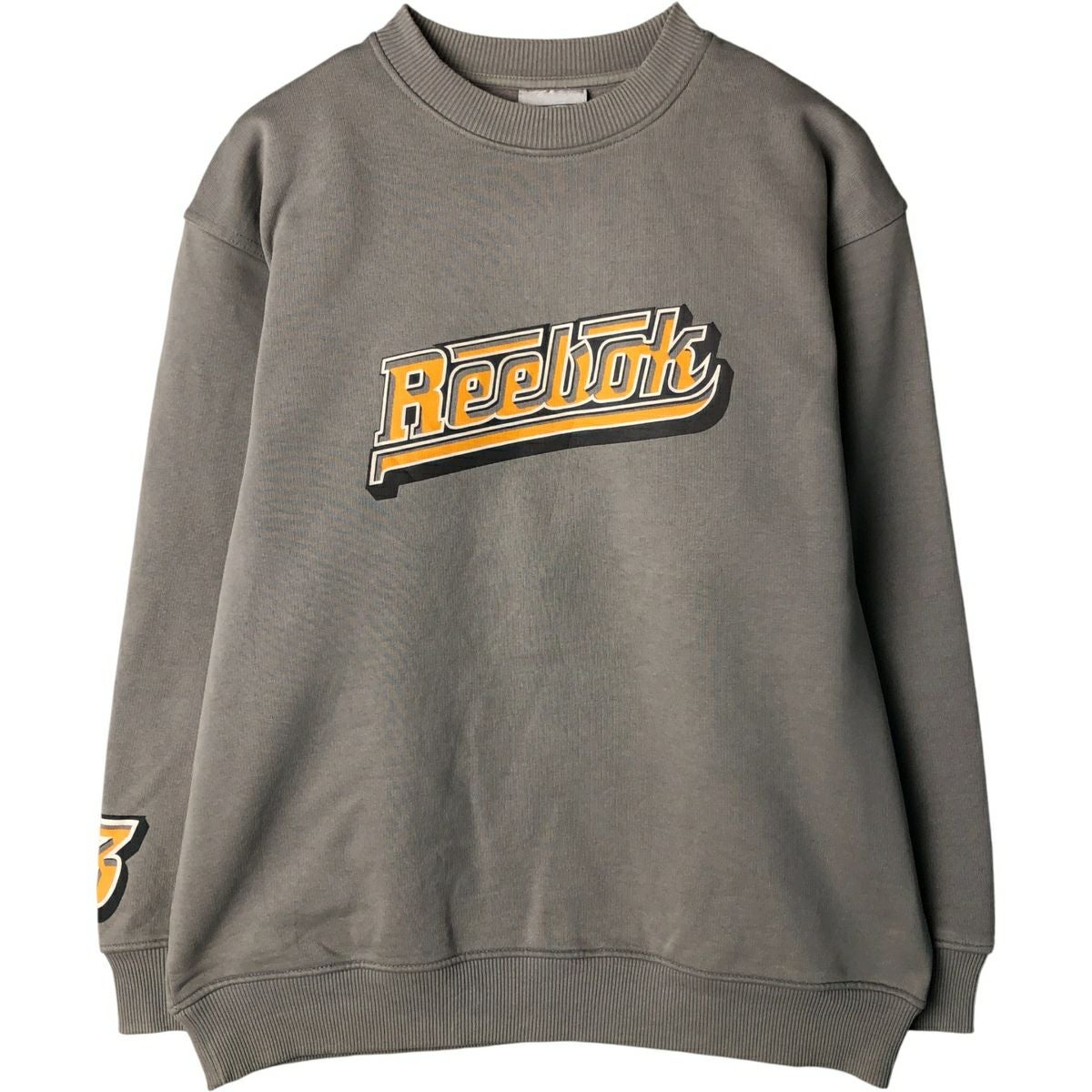 古着 90年代 リーボック Reebok ロゴスウェットシャツ トレーナー USA