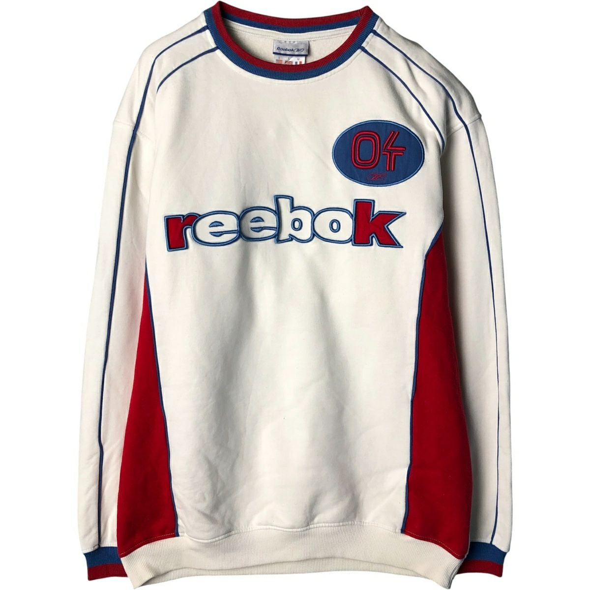 古着 90年代 リーボック Reebok ロゴスウェットシャツ トレーナー USA
