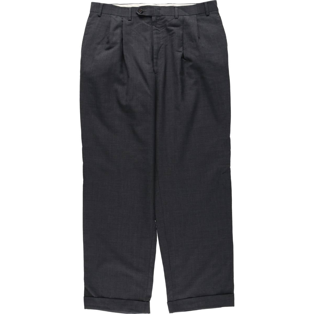 古着 ラルフローレン Ralph Lauren LAUREN ローレン ツータック ウール