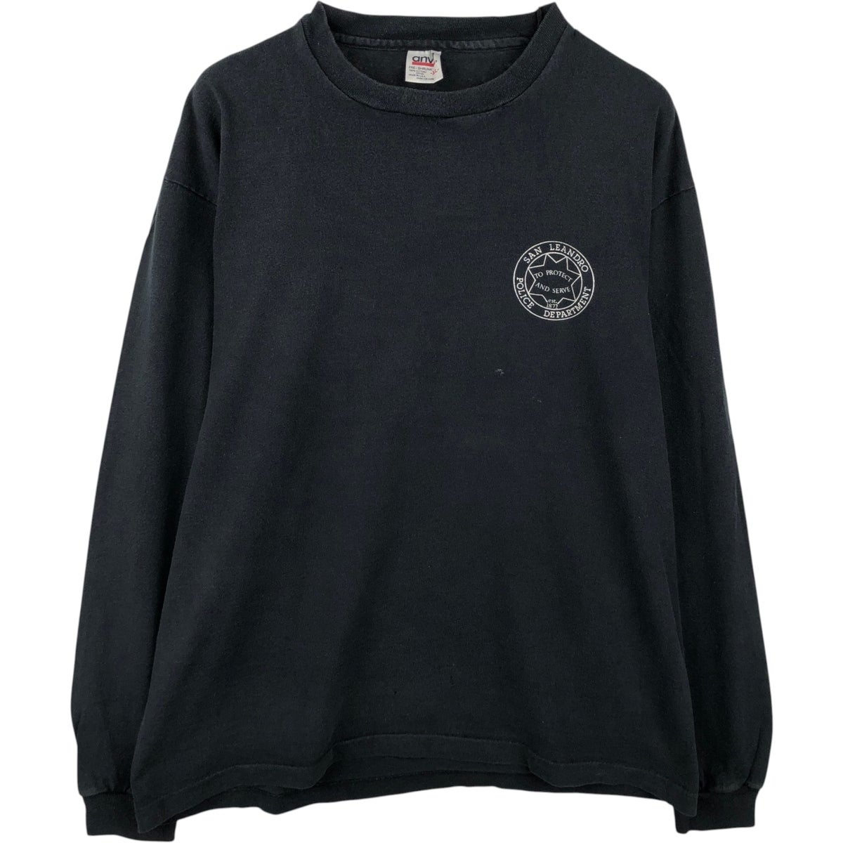 古着 90年代 アンビル Anvil ロングTシャツ ロンT USA製 メンズL相当