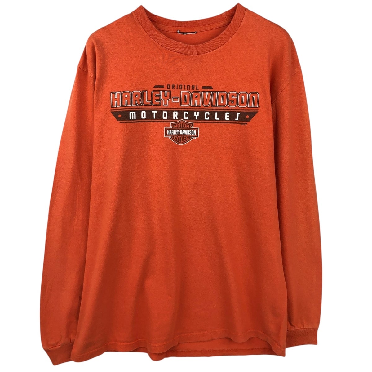 古着 ハーレーダビッドソン Harley-Davidson オオカミ柄 ファイヤー