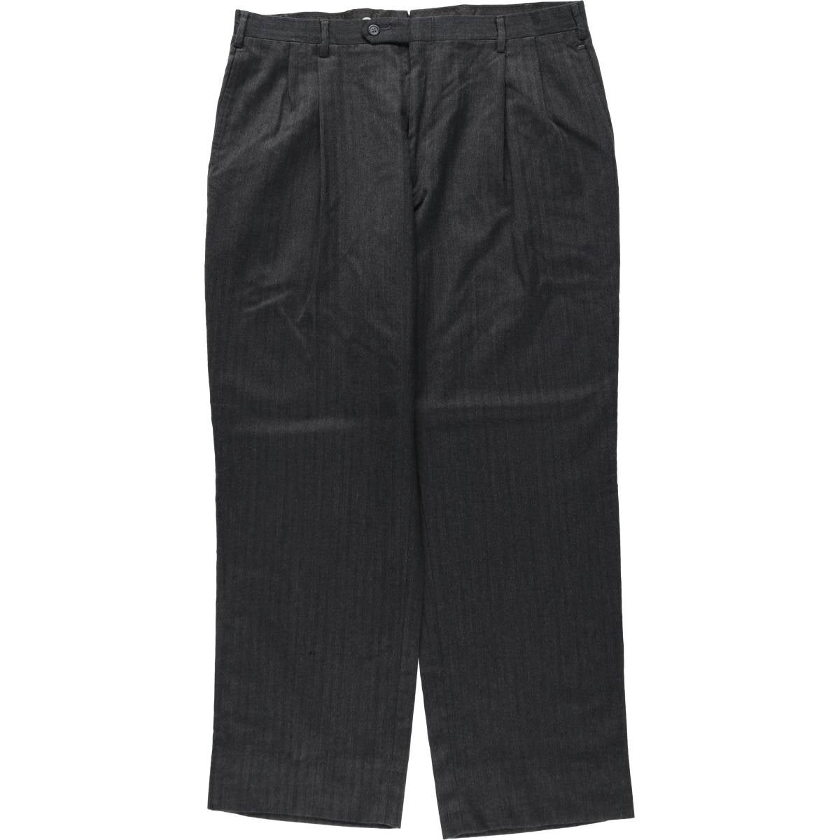 古着 80～90年代 ジョスエーバンク JOS.A.BANK ツータック ウール
