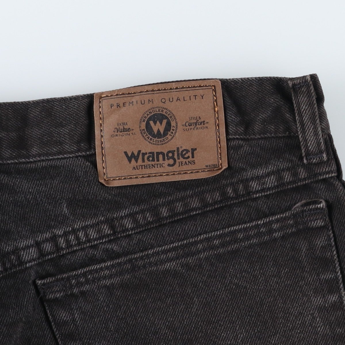 古着 ラングラー Wrangler ブラックデニムショーツ ショートパンツ メンズw32相当/eaa637114 古着 ラングラー Wrangler ブラックデニムショーツ ショートパンツ
