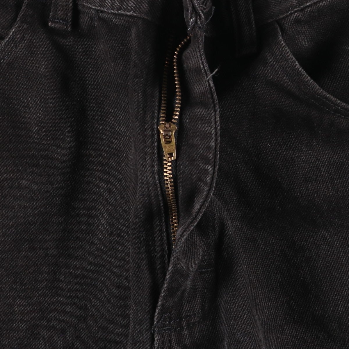 古着 ラングラー Wrangler ブラックデニムショーツ ショートパンツ
