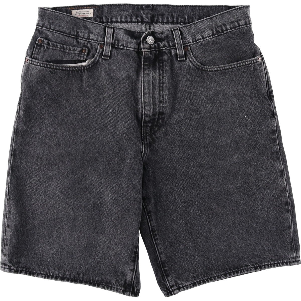 古着 リーバイス Levis 550 ブラックデニムショーツ ショートパンツ