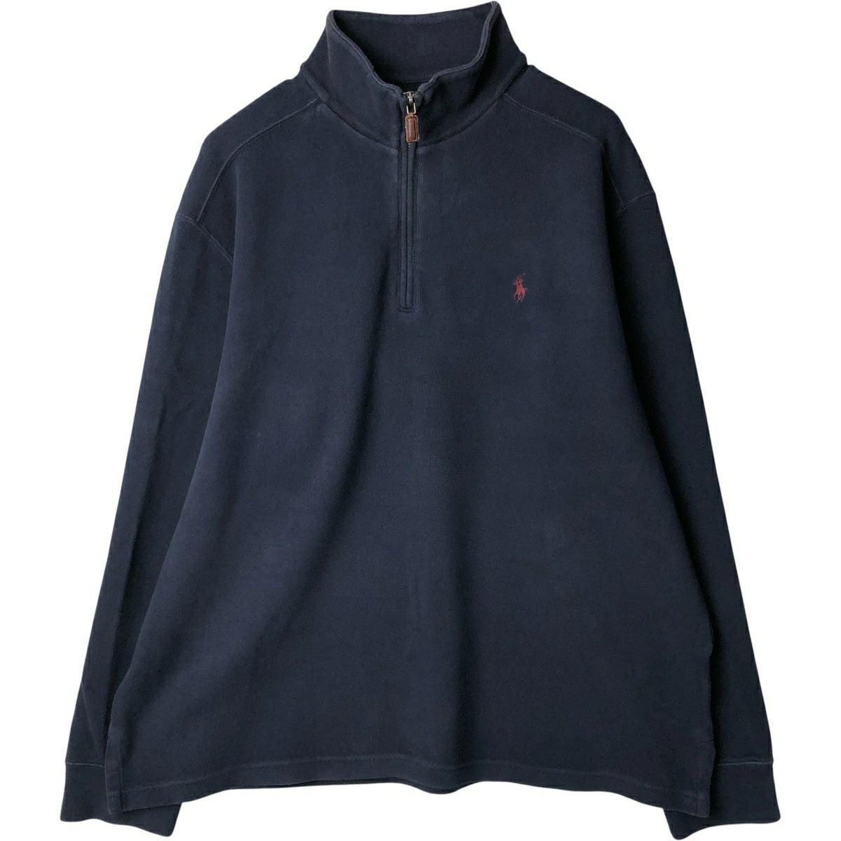 古着 ラルフローレン Ralph Lauren POLO by Ralph Lauren ハーフジップスウェットシャツ トレーナー メンズM相当/eaa647550 古着 ラルフローレン Ralph Lauren POLO by Ralph Lauren ハーフジップ