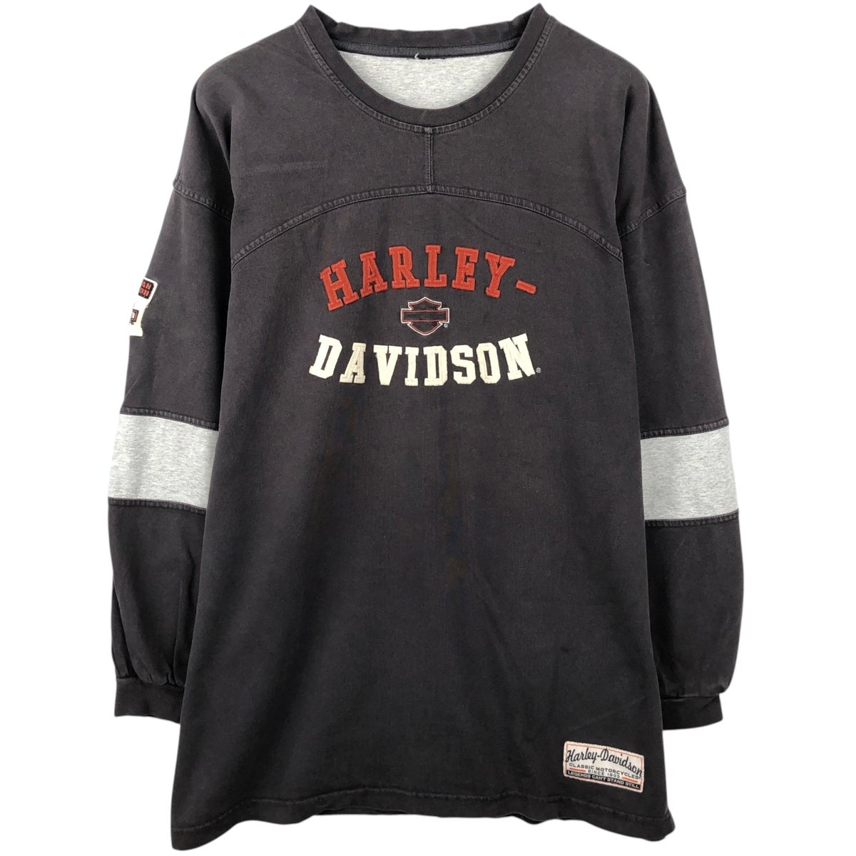 古着 ハーレーダビッドソン Harley-Davidson ロングTシャツ ロンT 2X