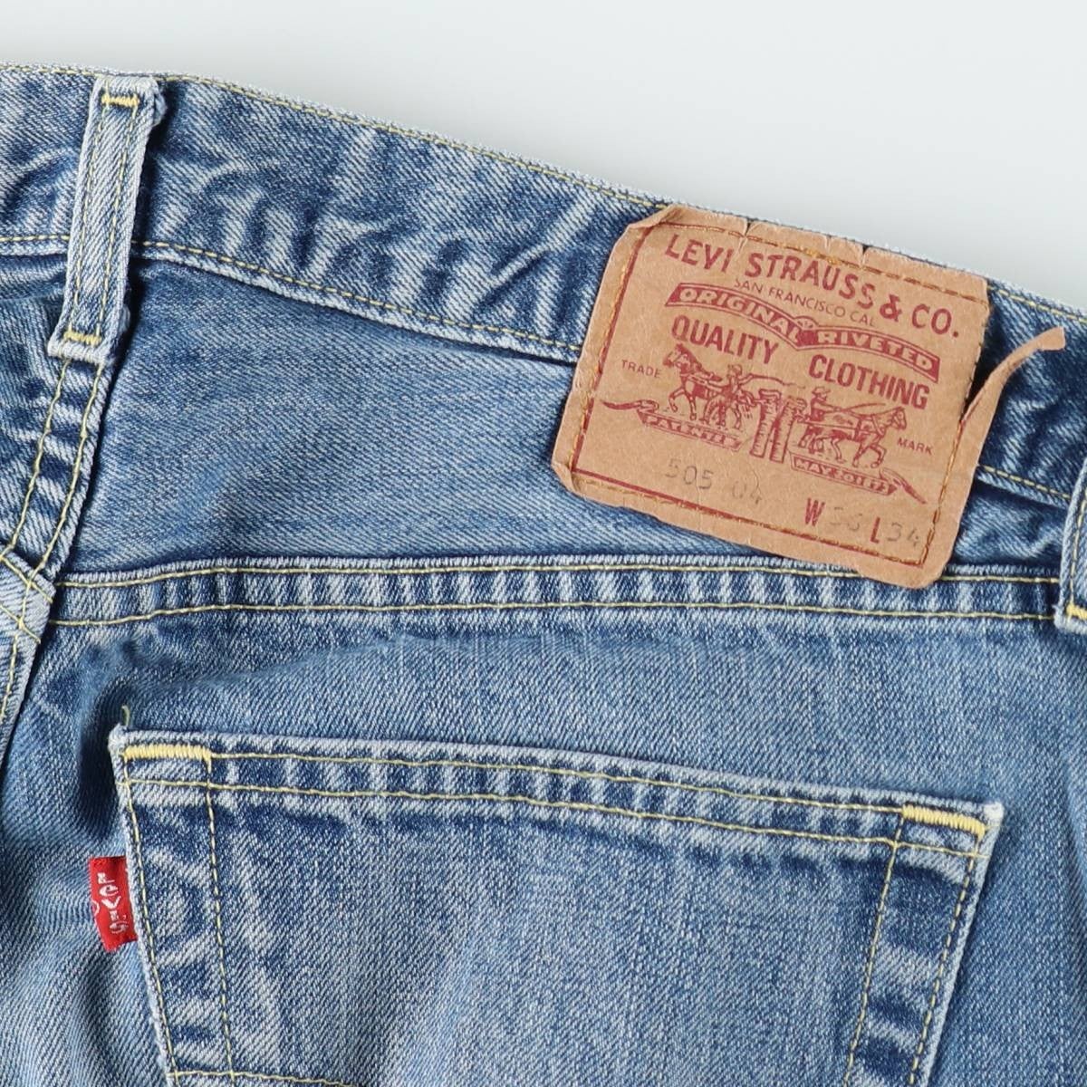 古着 90年代 リーバイス Levi's 505-0426 ユーロモデル テーパードデニムパンツ スペイン製 メンズw35相当 ヴィンテージ/eaa634223 古着 90年代 リーバイス Levis 505-0426 ユーロモデル テーパード