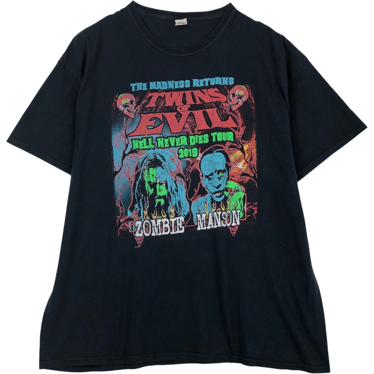 古着 フルーツオブザルーム FRUIT OF THE LOOM HD Cotton Rob Zombie