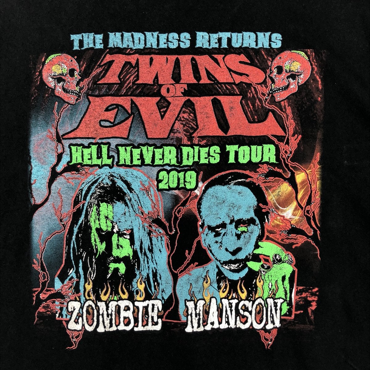 古着 フルーツオブザルーム FRUIT OF THE LOOM HD Cotton Rob Zombie