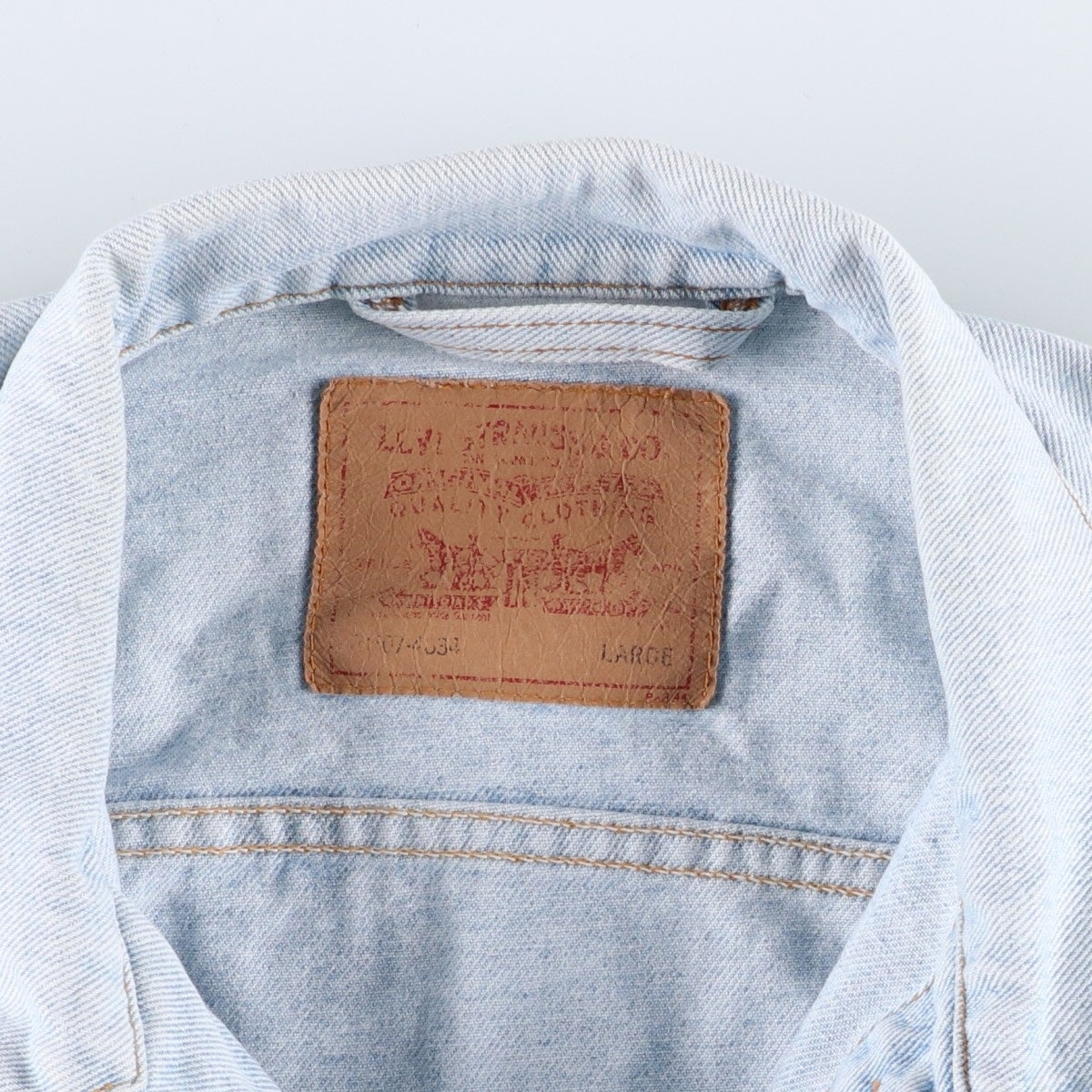 古着 リーバイス Levis デニムジャケット Gジャン メンズL相当