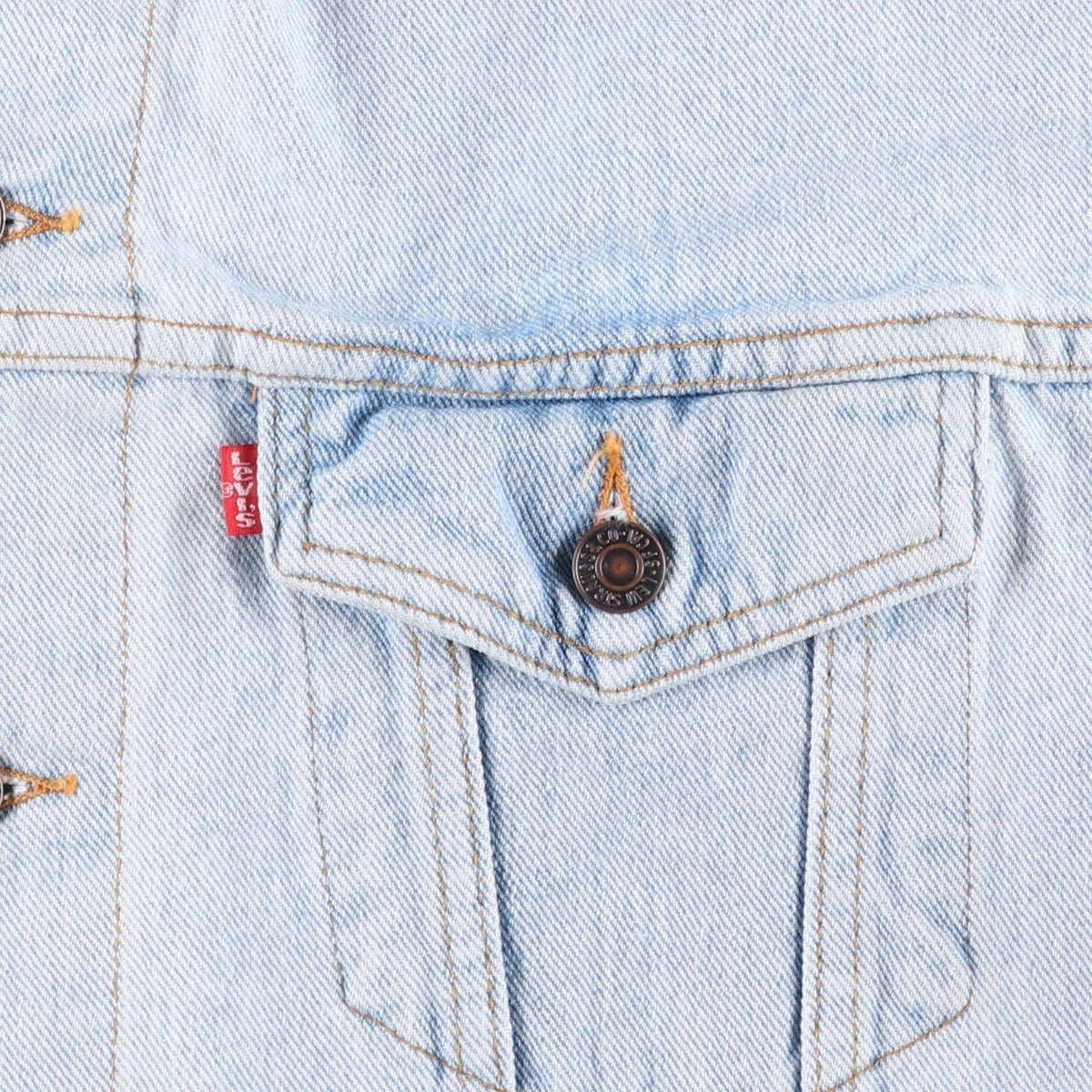 古着 リーバイス Levis デニムジャケット Gジャン メンズL相当