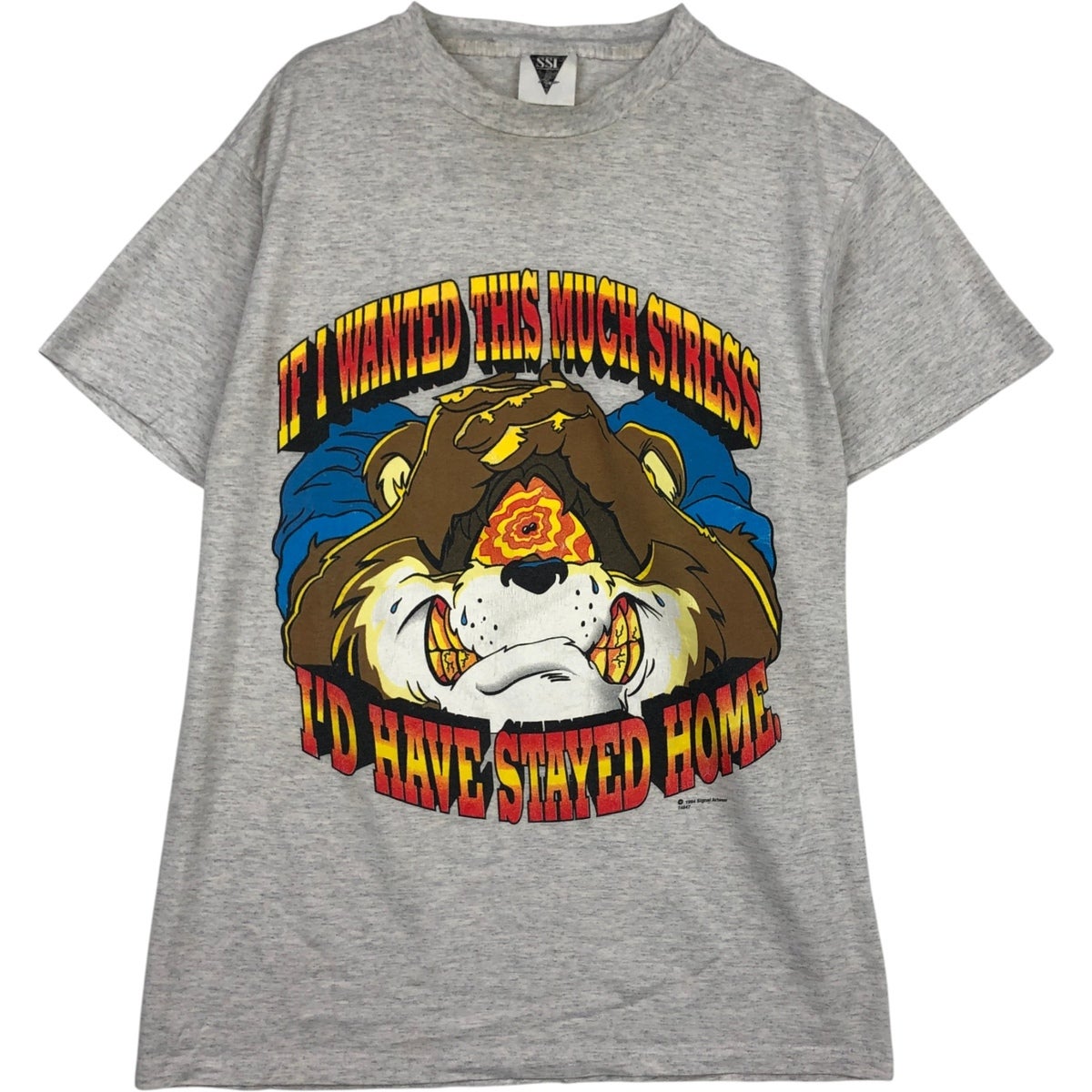 古着 ～90年代 CHEROKEE 星条旗柄 プリントTシャツ メンズL相当