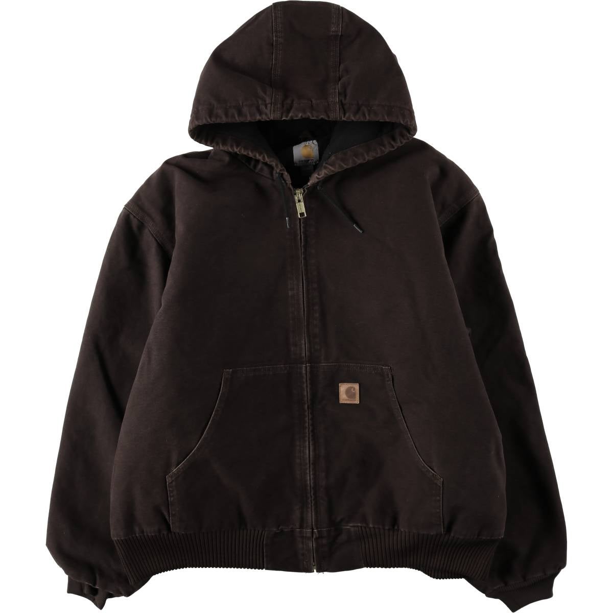 古着 カーハート Carhartt アクティブジャケット ダックフルジップ