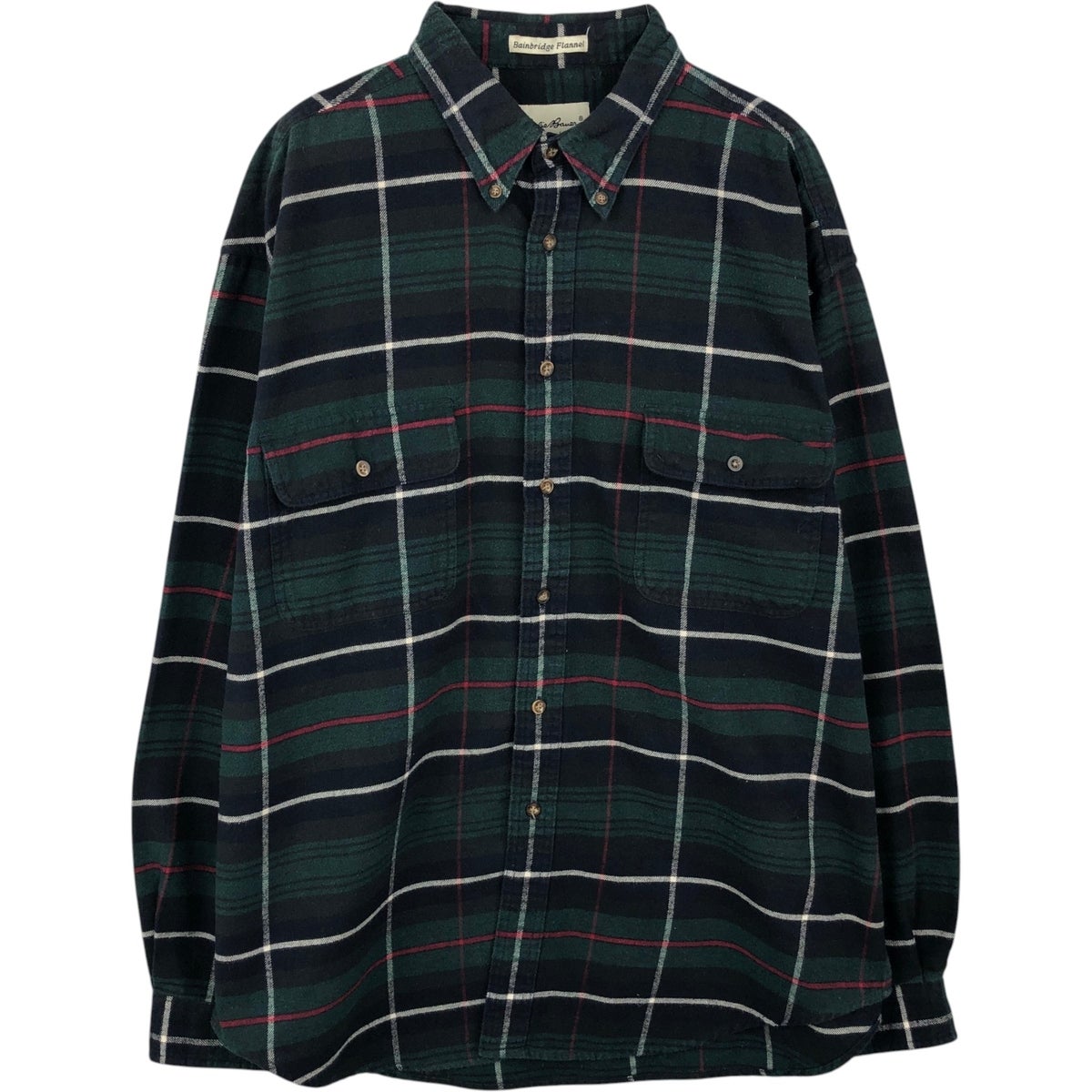 古着 90年代 エディーバウアー Eddie Bauer Bainbridge Flannel 長袖