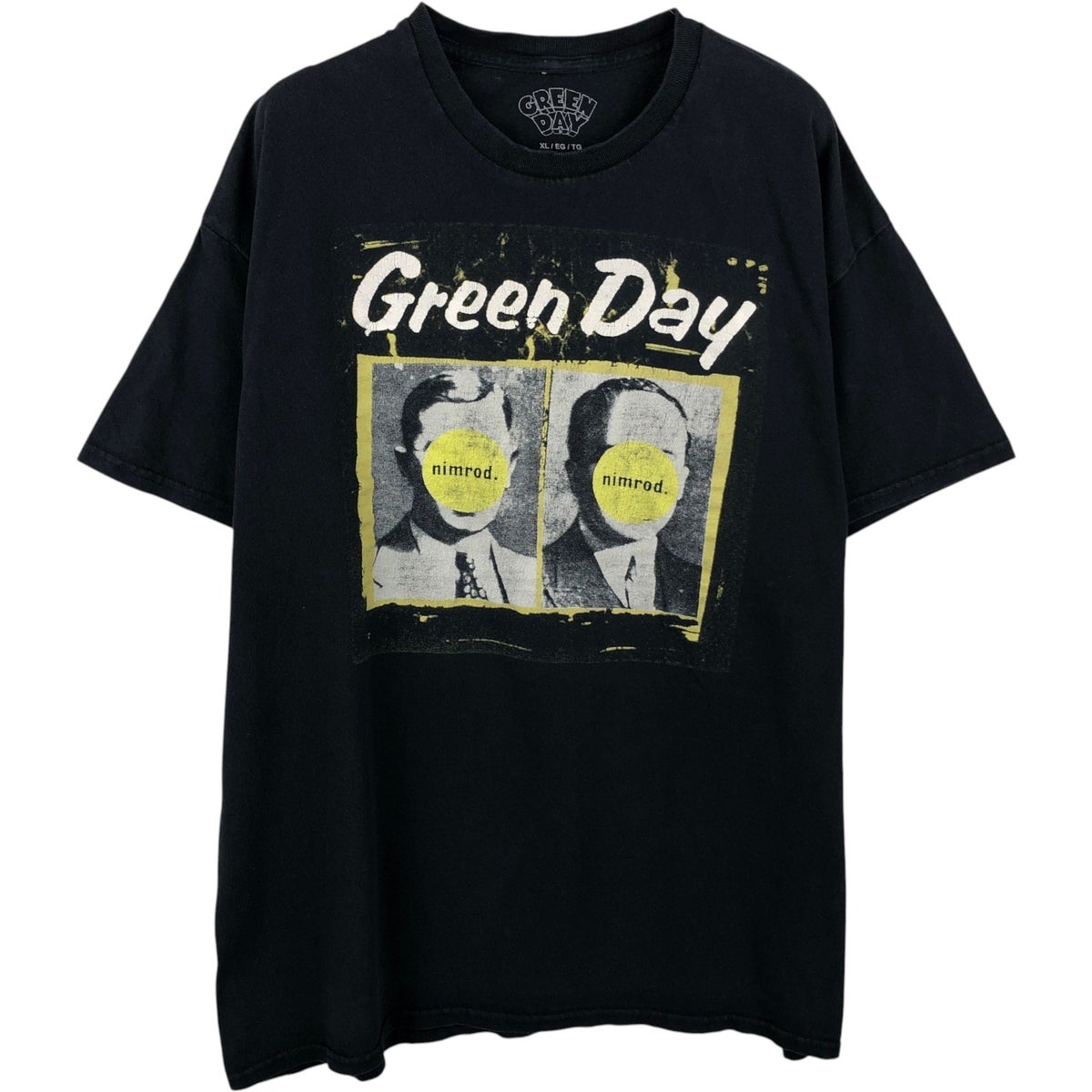 GREEN DAY 年代物　古着　Tシャツ 古着 GREEN DAY グリーンデイ バンドTシャツ バンT メンズXL相当