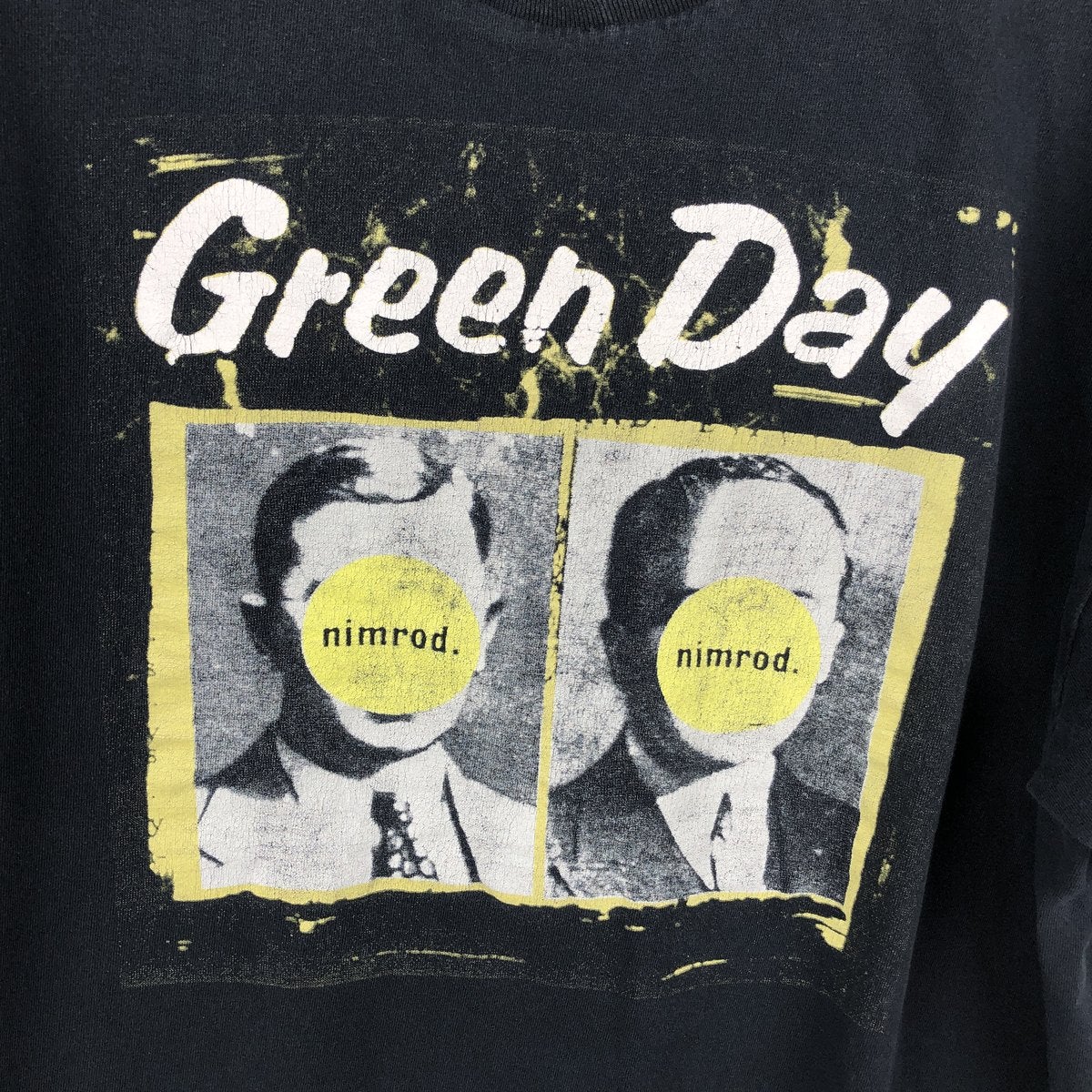 古着 GREEN DAY グリーンデイ バンドTシャツ バンT メンズXL相当