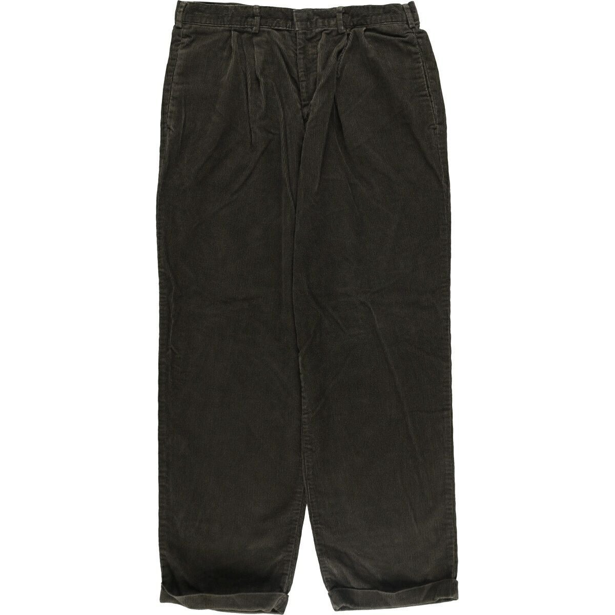 古着 ドッカーズ DOCKERS チェック柄 ツータック スラックスパンツ