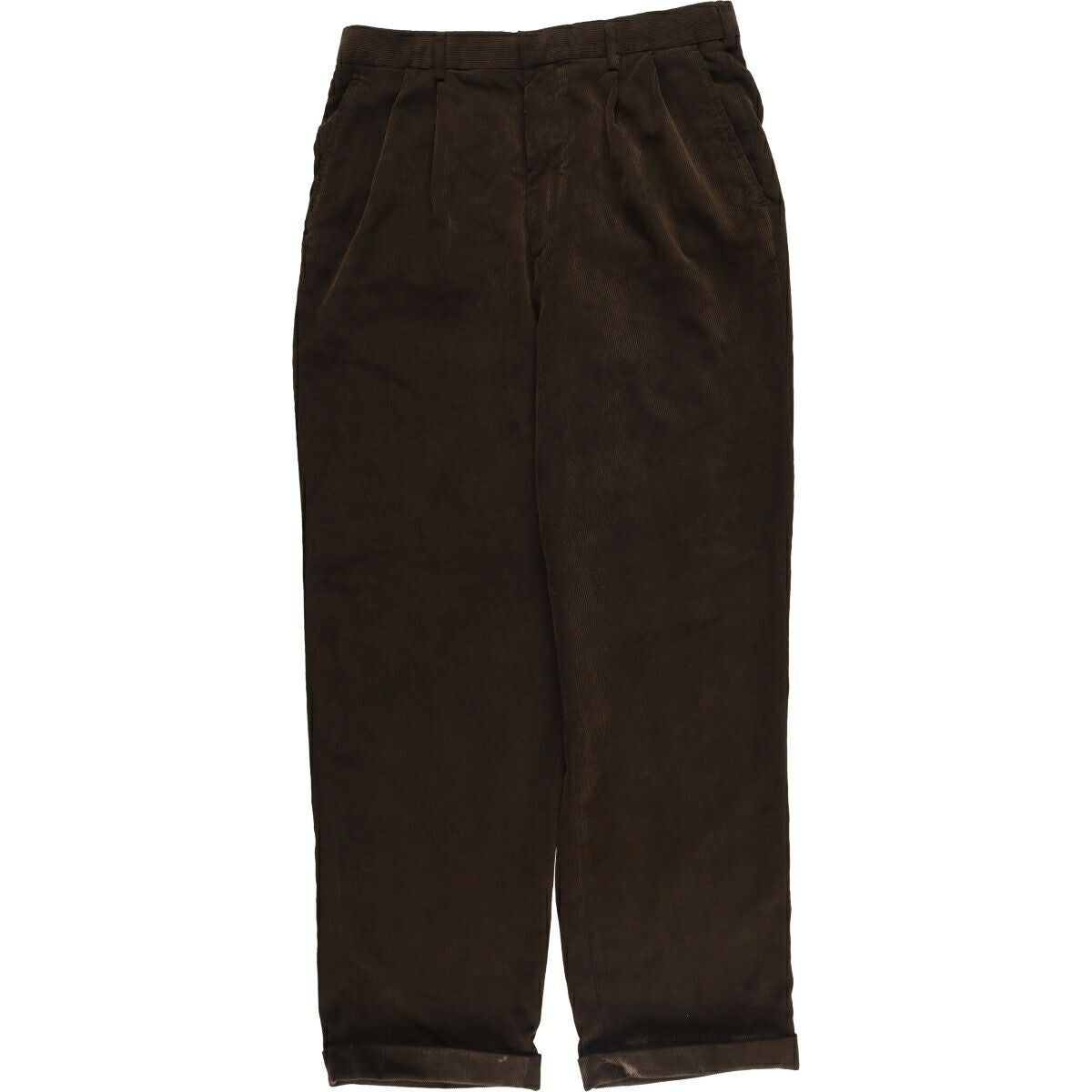 古着 SAVANE ツータック コーデュロイパンツ メンズw33相当 /eaa509203