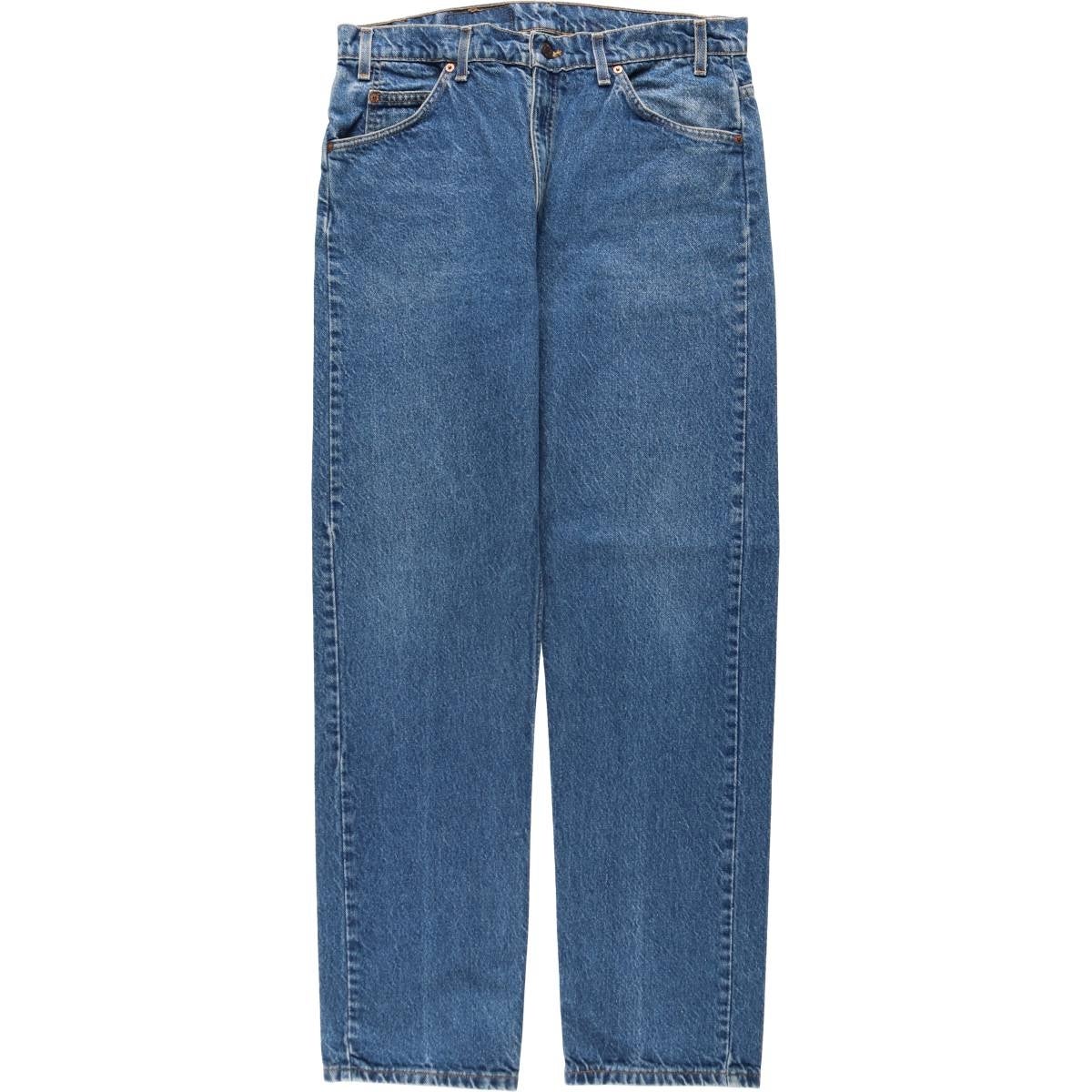 古着 90年代 リーバイス Levis 505 REGULAR FIT STRAIGHT LEG オレンジ