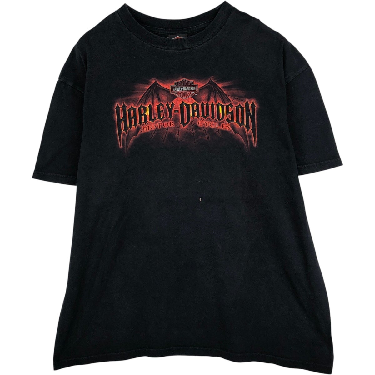 古着 00年代 ハーレーダビッドソン Harley-Davidson ドクロ柄 スカル柄