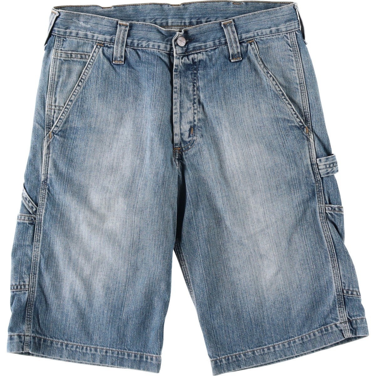 古着 カーハート Carhartt DUNGAREE BERMUDA デニムペインターショーツ