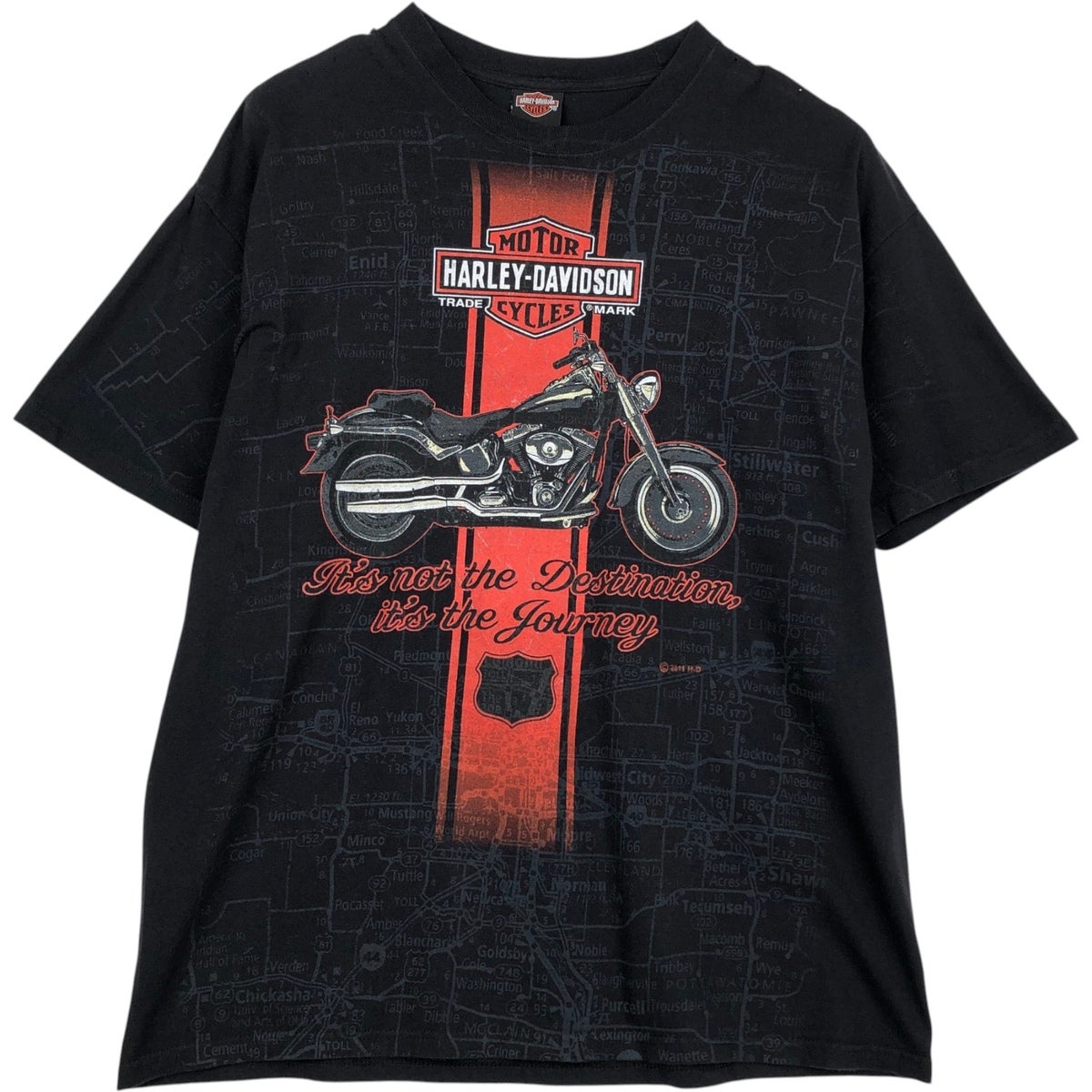 古着 ハーレーダビッドソン Harley-Davidson Hanes BEEFY-T 大判