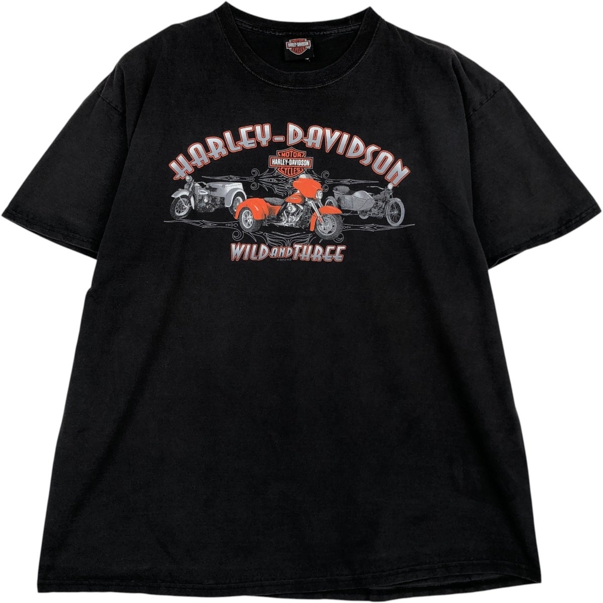 古着 ハーレーダビッドソン Harley-Davidson モーターサイクル バイクT