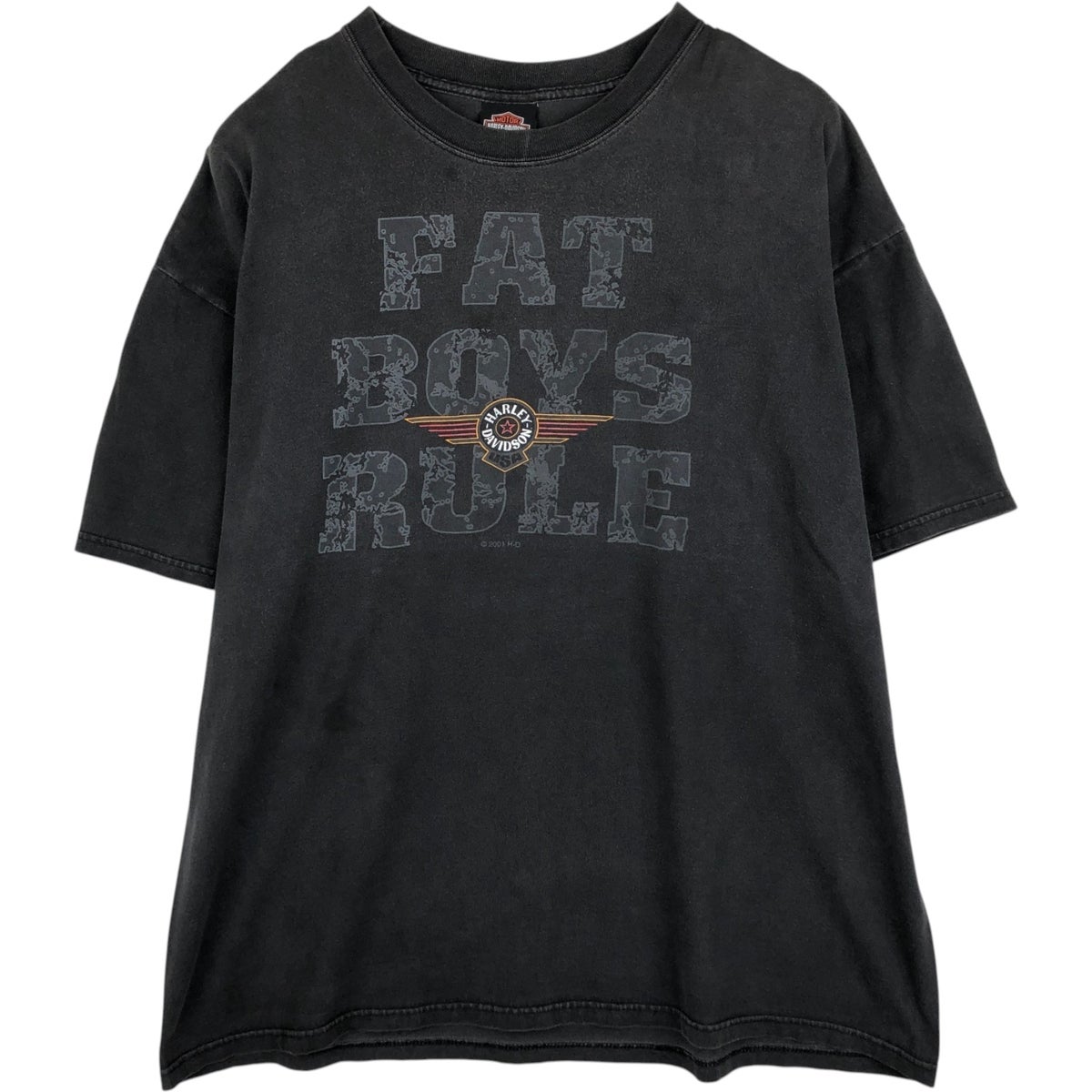 CBHM ハーレーTシャツ USA製 ダビッドソン HARLEYDAVIDSON 古着 00年代 ハーレーダビッドソン Harley-Davidson モーターサイクル