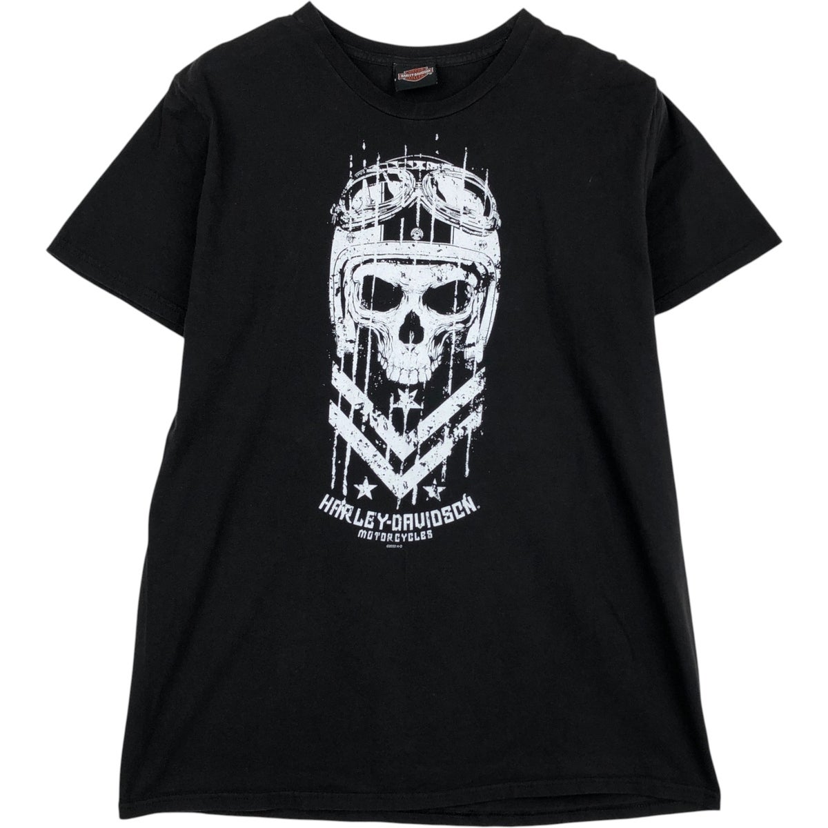古着 ハーレーダビッドソン Harley-Davidson ドクロ柄 スカル柄