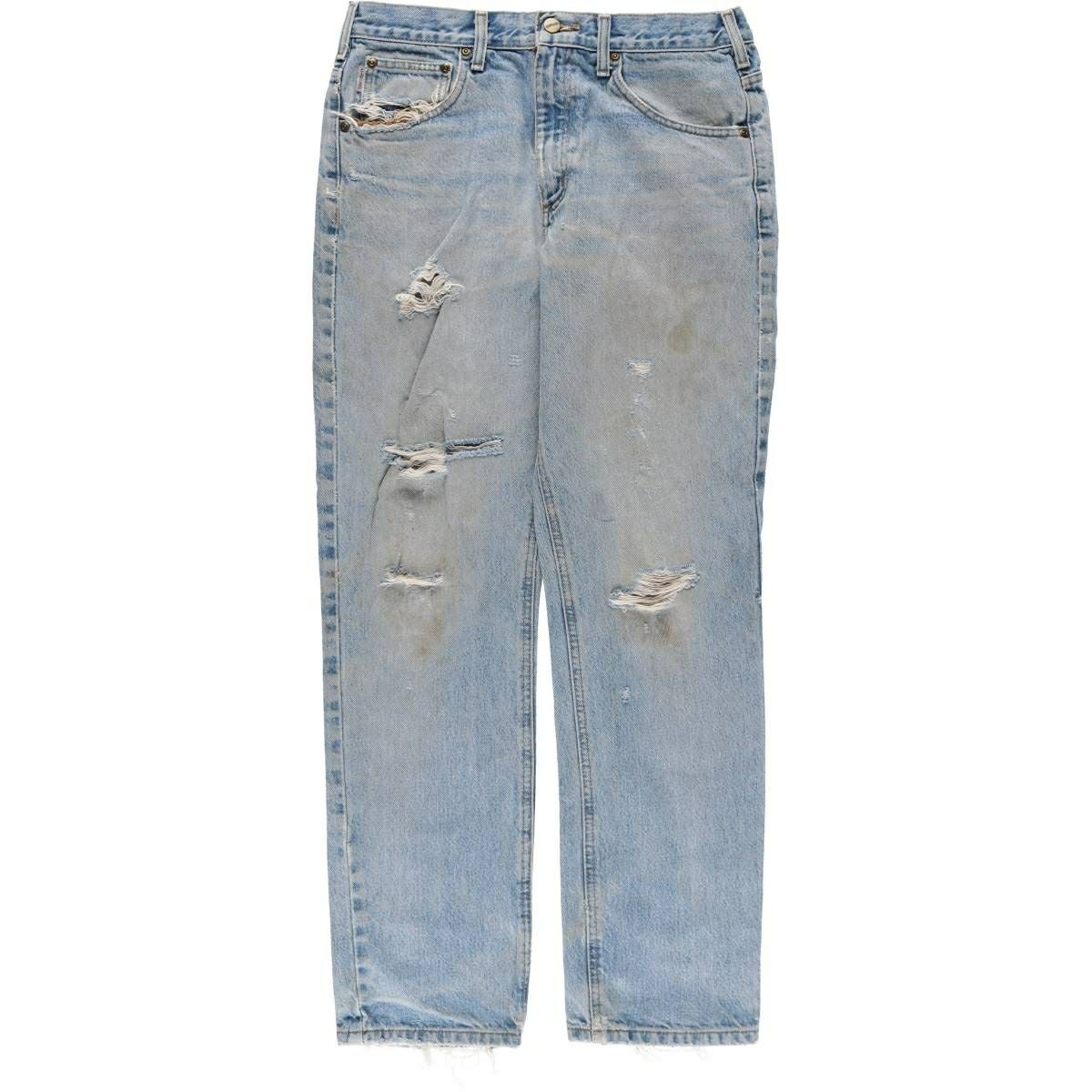 古着 カーハート Carhartt Traditional FIT テーパードデニムパンツ