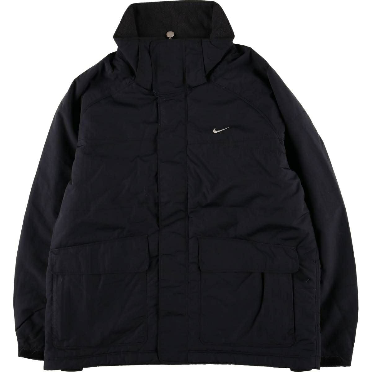 古着 00年代 ナイキ NIKE バックロゴ 中綿パーカー パファージャケット メンズM相当/eaa572579 古着 00年代 ナイキ NIKE バックロゴ 中綿パーカー パファージャケット