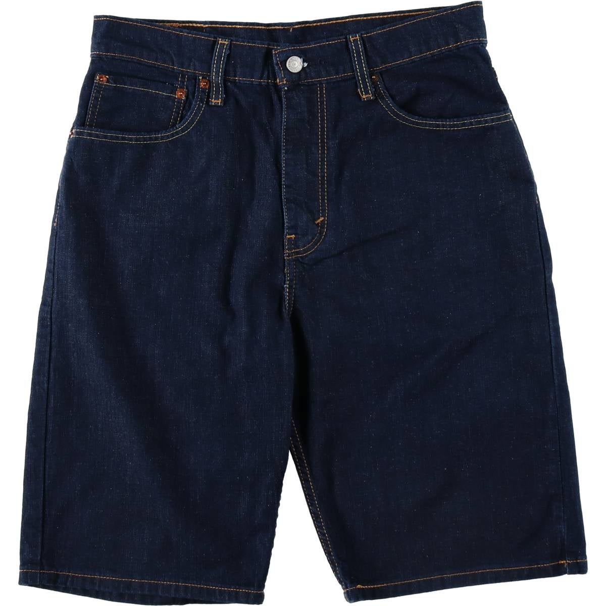 古着 リーバイス Levis 569 濃紺 デニムショーツ ハーフパンツ
