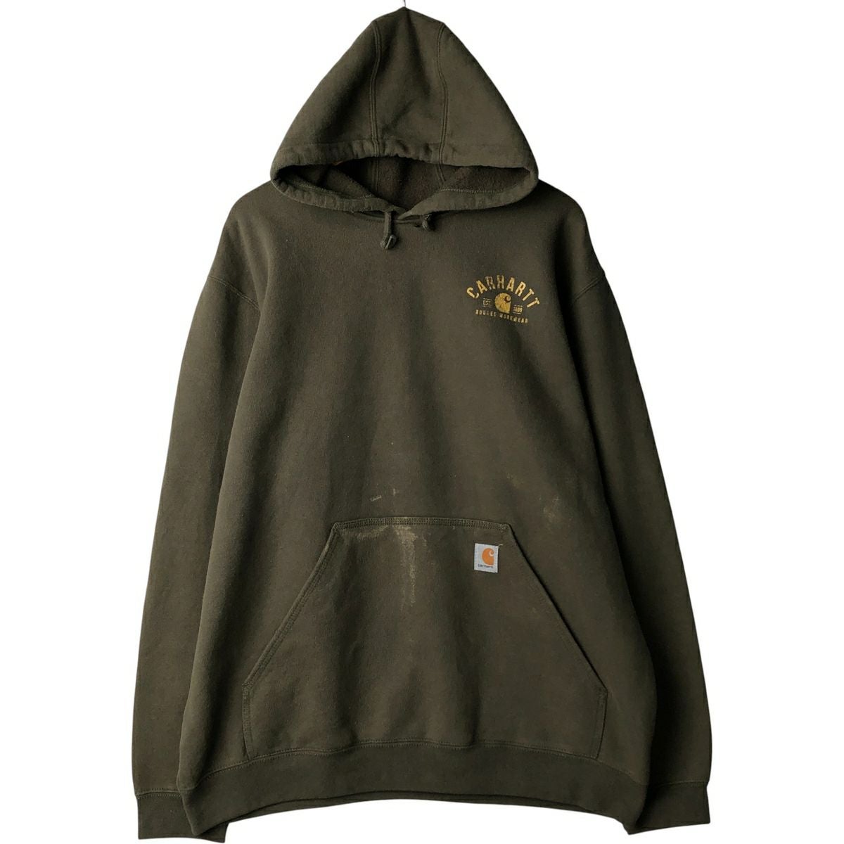 古着 カーハート Carhartt スウェットプルオーバーパーカー メキシコ製