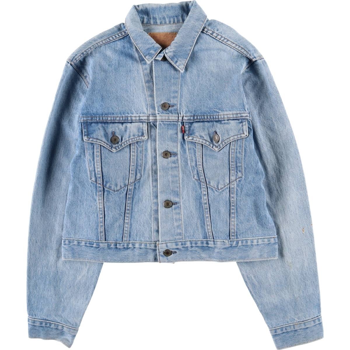 古着 リーバイス Levis TWO-HORSE 中綿入り デニムジャケット Gジャン