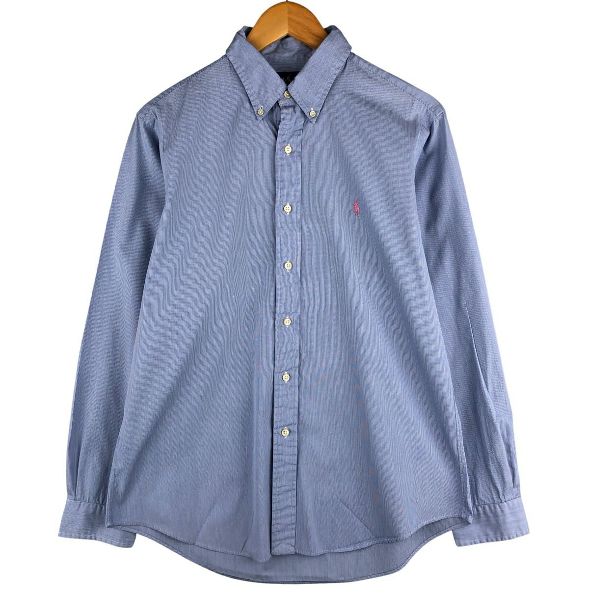 古着 ラルフローレン Ralph Lauren CUSTOM FIT 長袖 シャンブレーシャツ メンズL相当 /eaa575647 古着 ラルフローレン Ralph Lauren CUSTOM FIT 長袖 シャンブレー