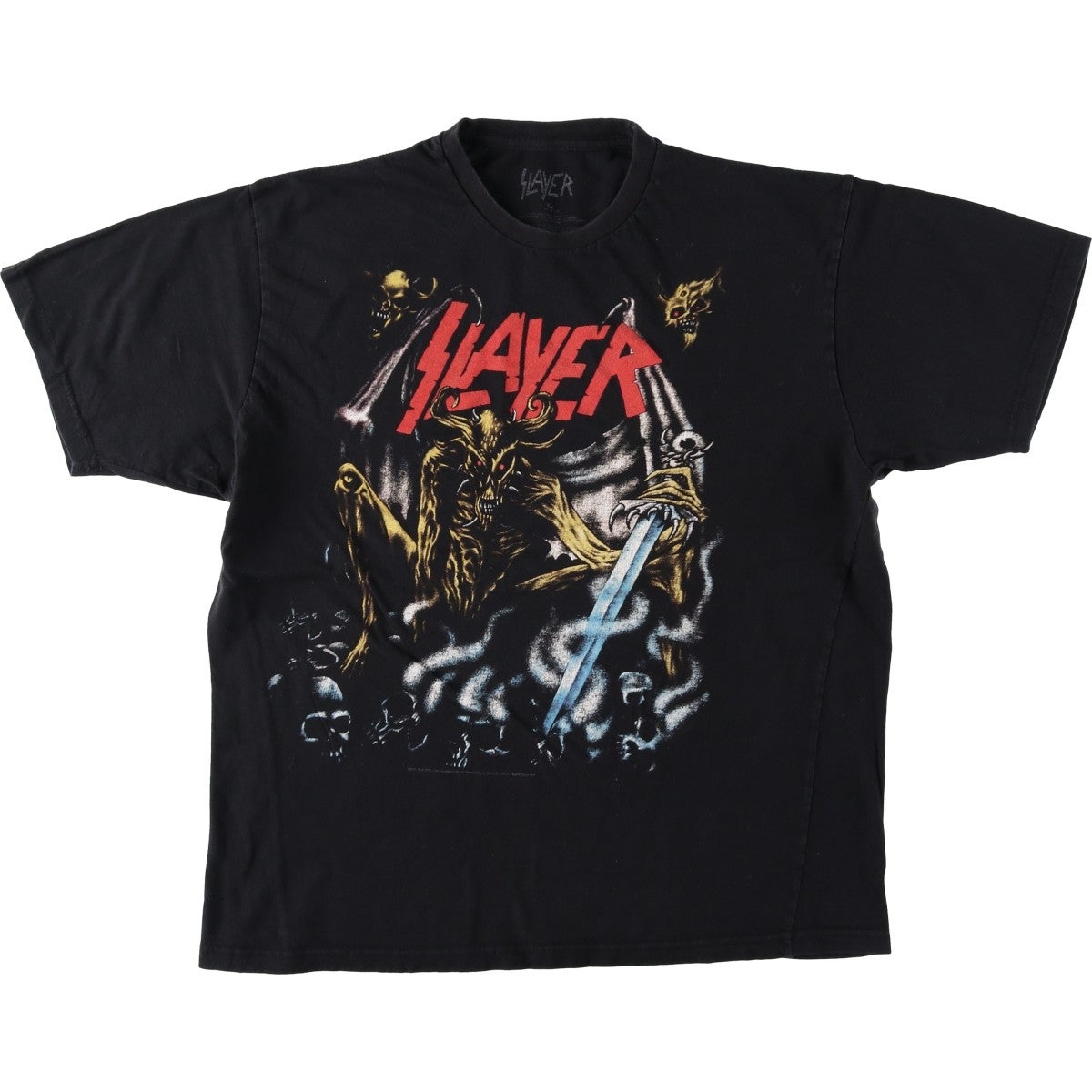 古着 SLAYER スレイヤー バンドTシャツ バンT メンズM相当 /eaa574881